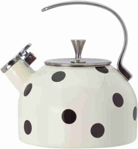 Kate Spade Black Deco - best tea kettles